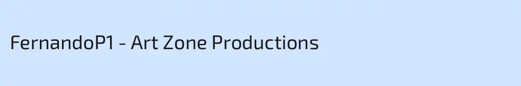 FernandoP1 - Art Zone Productions
